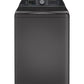 Ge Appliances PTW700BPTDG Ge Profile™ 5.4 Cu. Ft. Capacity Washer With Smarter Wash Technology And Flexdispense™