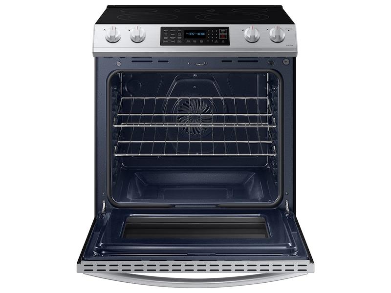 Samsung NE63BG8315SSAA 6.3 Cu. Ft. Smart Slide-In Electric Range With Air Fry & Convection In Stainless Steel
