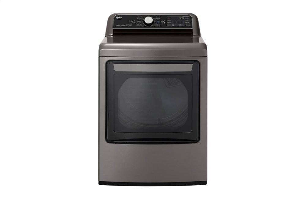 Lg DLGX7801VE 7.3 Cu.Ft. Smart Wi-Fi Enabled Gas Dryer With Turbosteam™