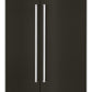Kitchenaid KBSN602EBS 25.5 Cu. Ft 42-Inch Width Built-In Side By Side Refrigerator With Printshield™ Finish - Black Stainless