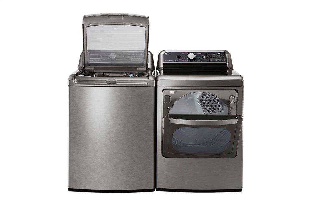 LG WT7300CW: 5.0 cu.ft. Top Load Washer with TurboWash3D™
