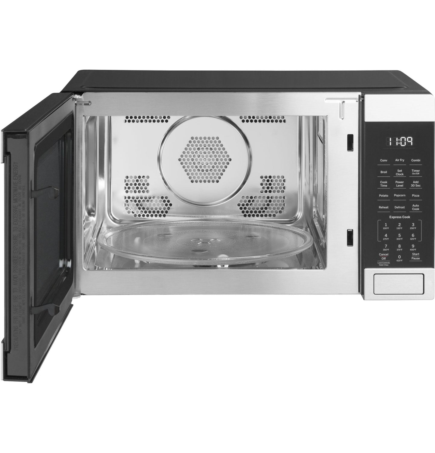 Ge Appliances JES1109RRSS Ge® 1.0 Cu. Ft. Capacity Countertop Convection Microwave Oven With Air Fry