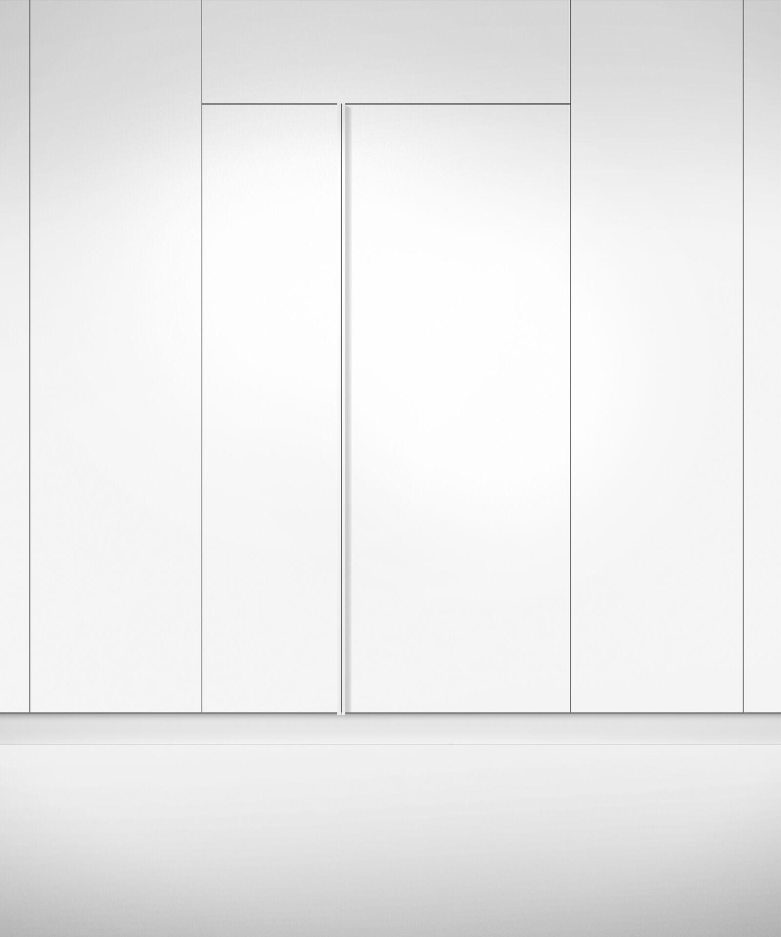 Fisher & Paykel RS3084SRHK1 Integrated Column Refrigerator, 30", Water