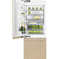 Fisher & Paykel RS3084WRUK1 Integrated Refrigerator Freezer, 30