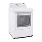 Lg DLE7150W 7.3 Cu. Ft. Ultra Large Capacity Electric Dryer With Sensor Dry Technology