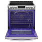 Lg LSE4613ST 6.3 Cu. Ft. Electric Single Oven Slide-In Range With Probake Convection® And Easyclean®