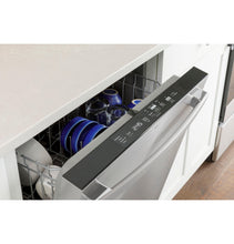 Ge Appliances GDT550PGRBB Ge® Top Control With Plastic Interior Dishwasher With Sanitize Cycle & Dry Boost