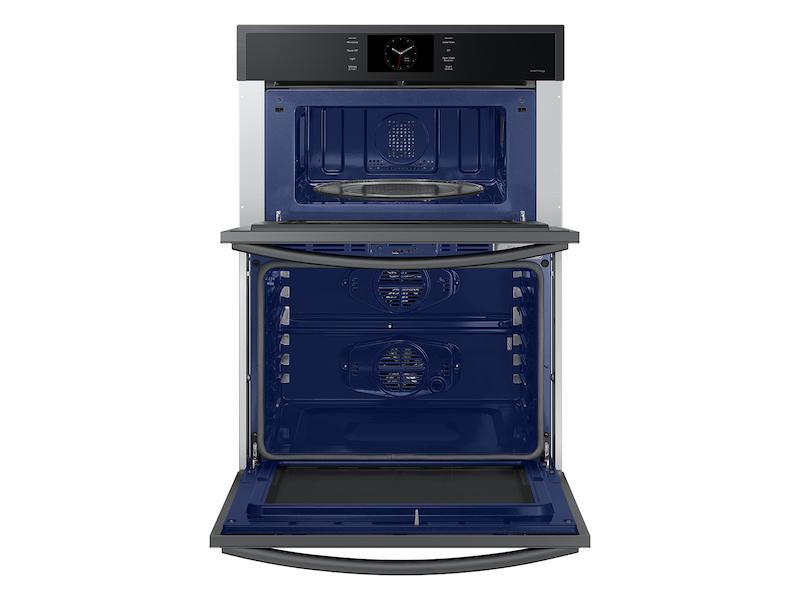 Samsung NQ70CG600DMT 30" Microwave Combination Wall Oven With Steam Cook In Matte Black