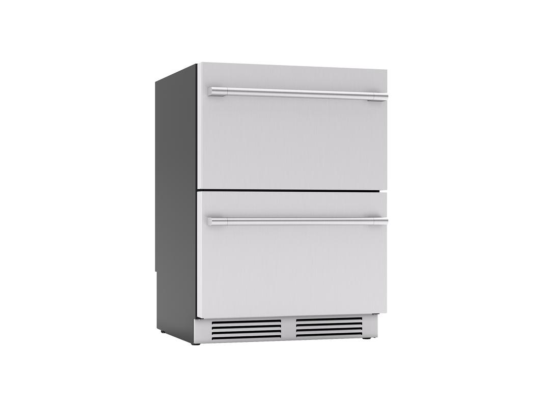 Zephyr PRRD24C2AS 24" Dual Zone Refrigerator Drawers