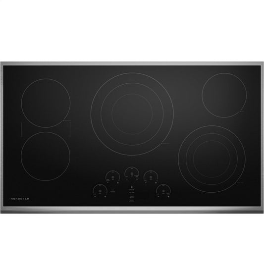 Monogram ZEU36RSJSS Monogram 36" Touch Control Electric Cooktop