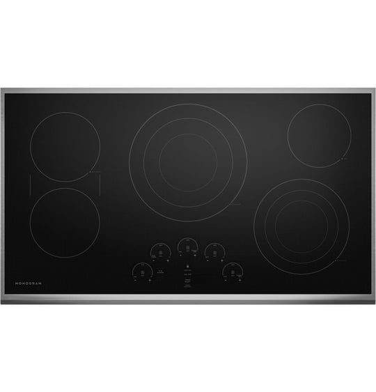 Monogram ZEU36RSJSS Monogram 36" Touch Control Electric Cooktop