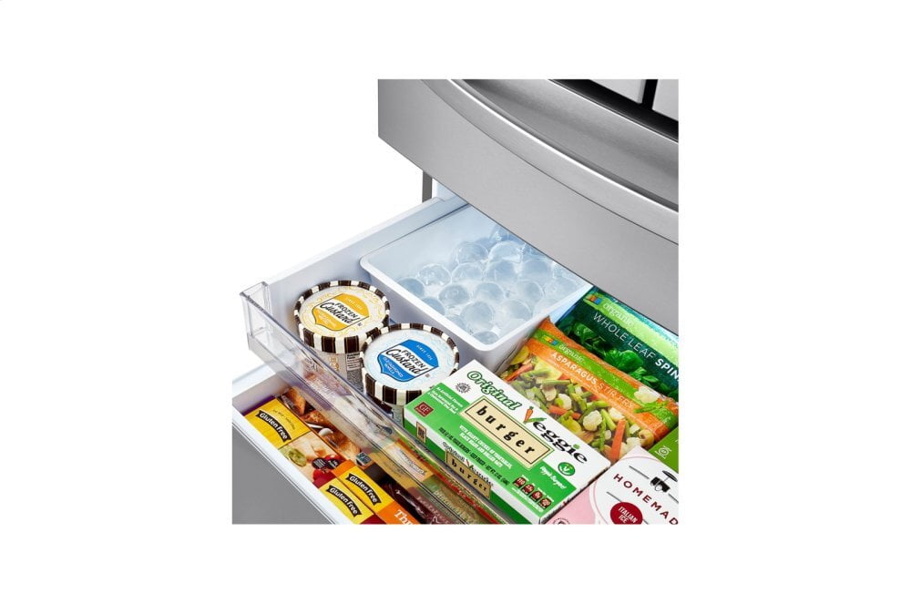 Lg LRMDC2306S 23 Cu. Ft. Smart Wi-Fi Enabled Counter-Depth Refrigerator With Craft Ice™ Maker