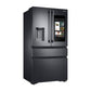 Samsung RF23M8590SG 22 Cu. Ft. Family Hub™ Counter Depth 4-Door French Door Refrigerator In Black Stainless Steel