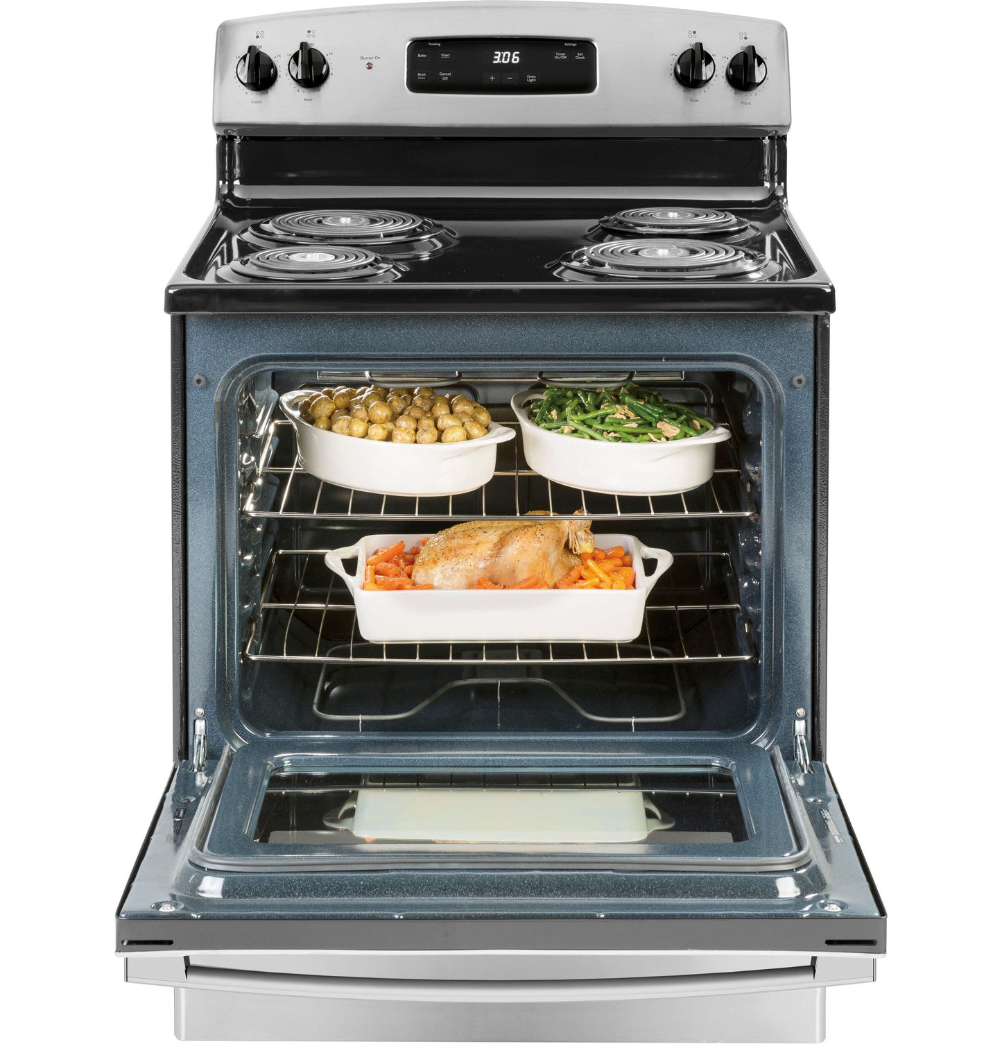 Ge Appliances JBS360RRSS Ge® 30" Free-Standing Electric Range