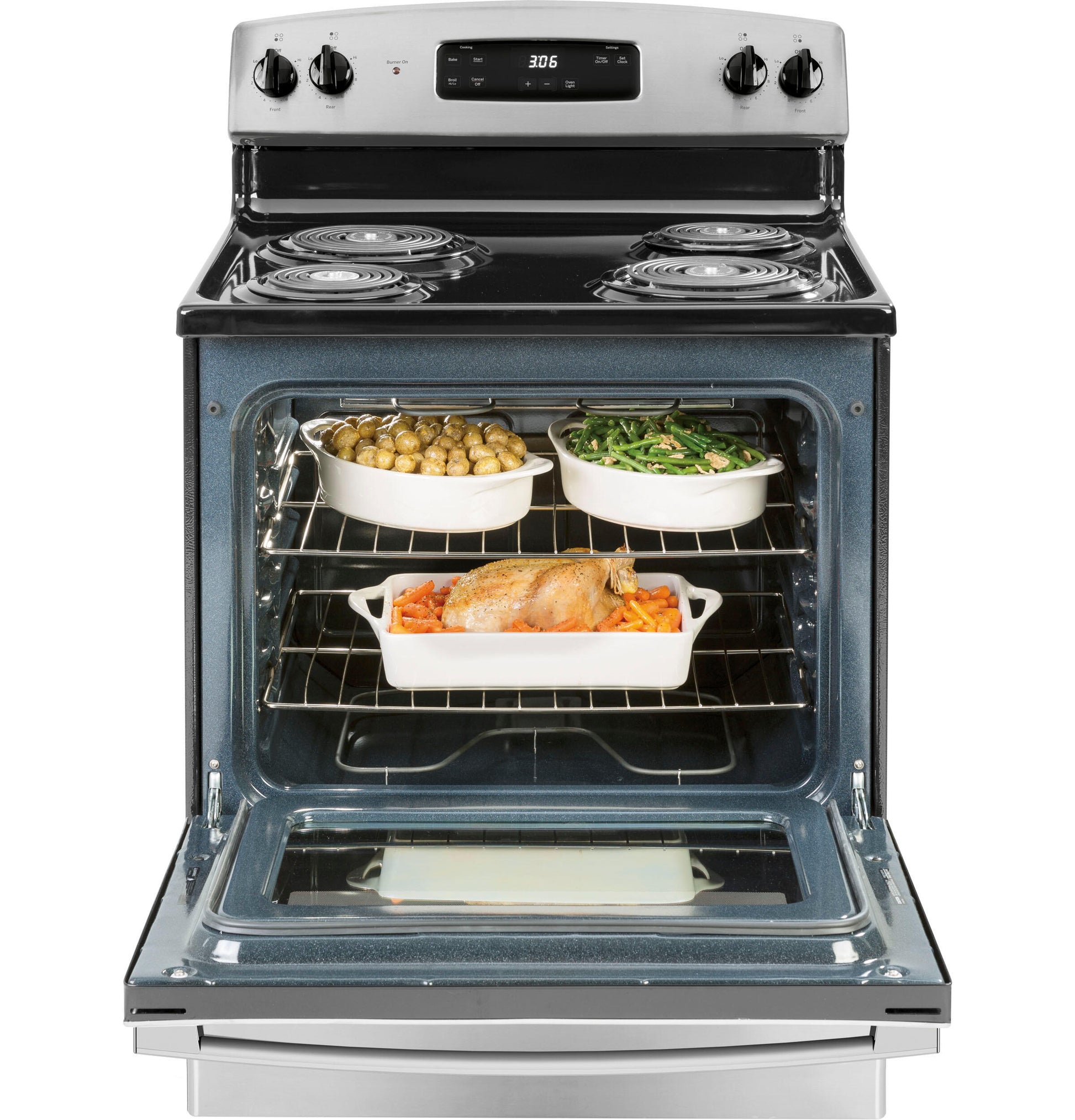 Ge Appliances JBS360RRSS Ge® 30" Free-Standing Electric Range