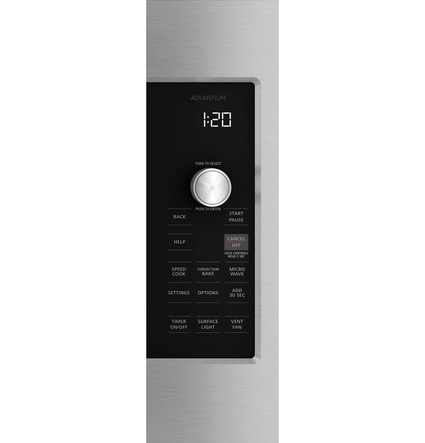 Monogram ZSA1202PSS Monogram Advantium® 120 Above-The-Cooktop Speedcooking Oven