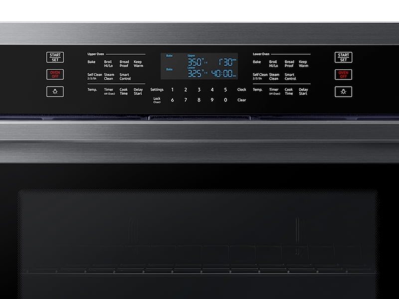 Samsung NV51T5511DG 30" Double Wall Oven With Wi-Fi In Black Stainless Steel