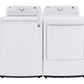 Lg WT7000CW 4.5 Cu. Ft. Ultra Large Capacity Top Load Washer With Turbodrum™ Technology
