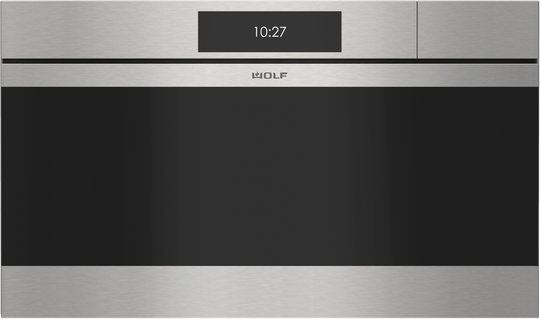 Wolf CSOP3050CMS 30" M Series Contemporary Stainless Steel Handleless Convection Steam Oven - Plumbed
