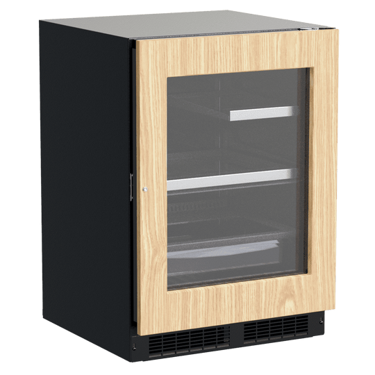 Marvel MPRE424IG31A 24-In Professional Built-In Refrigerator With 3-In-1 Convertible Shelf, Maxstore Bin And Reversible Hinge With Door Style - Panel Ready Frame Glass