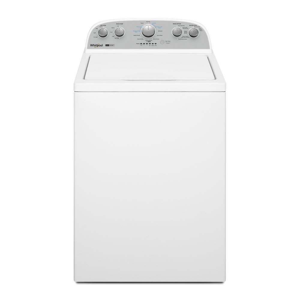 Whirlpool WTW4957PW 3.8-3.9 Cu. Ft. Whirlpool® Top Load Washer With Removable Agitator