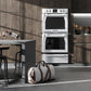 Forzacucina FODP30S 30 Inch Double Dual Convection Electric Wall Oven