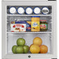 Danby DAG016A2BDB Danby 1.6 Cu. Ft. Compact Glass Door Fridge In Platinum