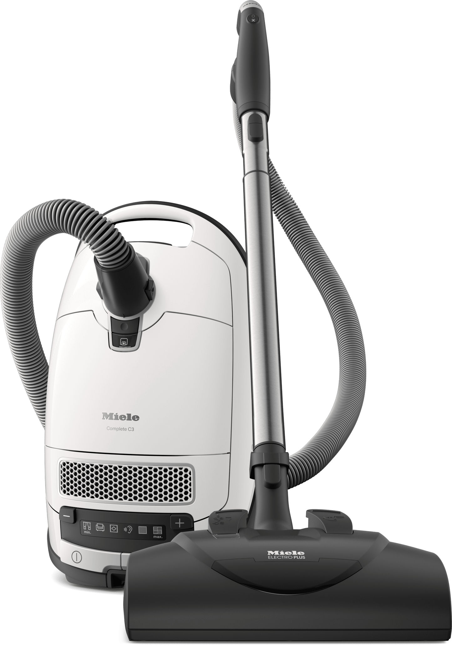 Miele COMPLETEC3CATDOGPOWERLINESGEE0LOTUSWHITE Complete C3 Cat & Dog Powerline - Sgee0 - Canister Vacuum Cleaners With Maximum Suction Power And Foot Controls For Thorough, Convenient Vacuuming.