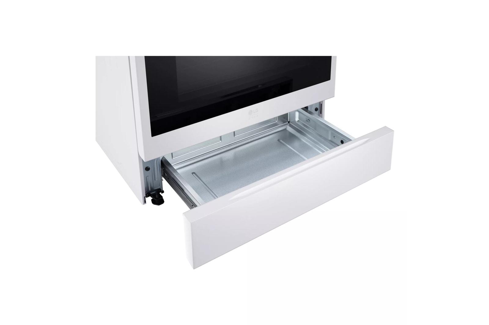 Lg LSGS6338N Lg Studio 6.3 Cu. Ft. Instaview® Gas Slide-In Range With Probake Convection® And Air Fry