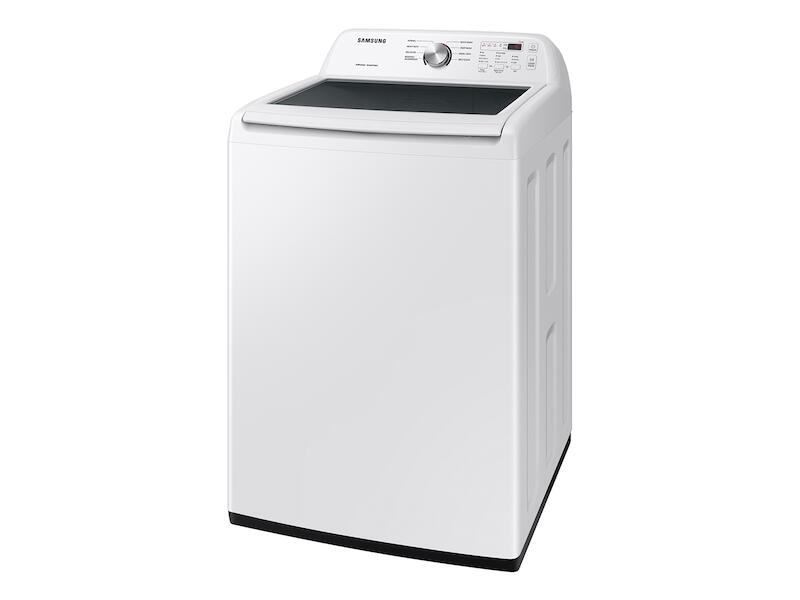Samsung WA44A3205AW 4.4 Cu. Ft. Top Load Washer With Activewave™ Agitator And Soft-Close Lid In White