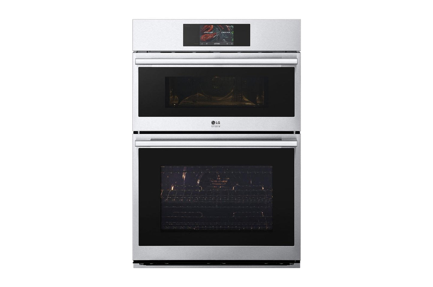 Lg WCES6428F Lg Studio 1.7/4.7 Cu. Ft. Combination Double Wall Oven With Air Fry