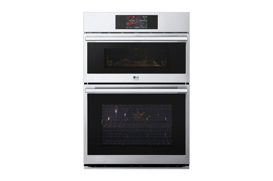 Lg WCES6428F Lg Studio 1.7/4.7 Cu. Ft. Combination Double Wall Oven With Air Fry