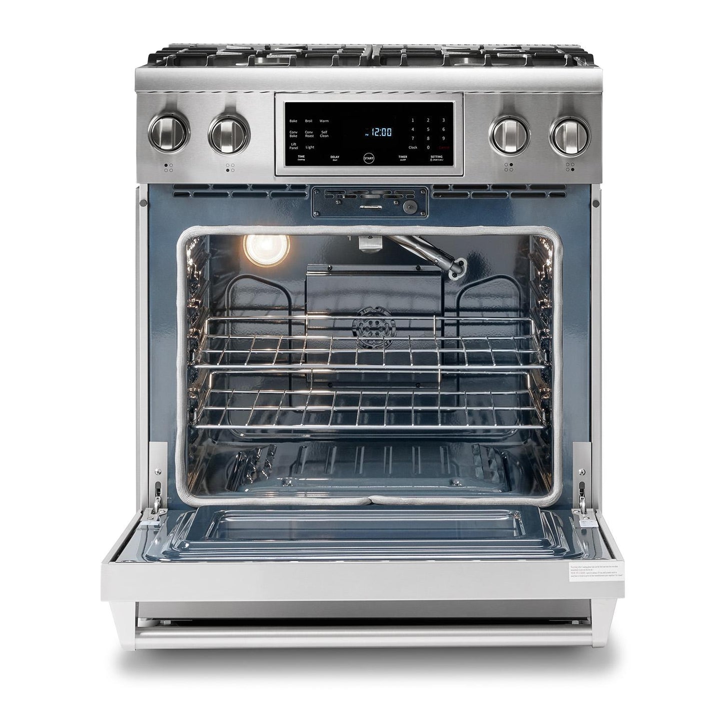 Thor Kitchen TRG3001 30 Inch Tilt Panel Professional Gas Range - Trg3001 / Trg3001Lp