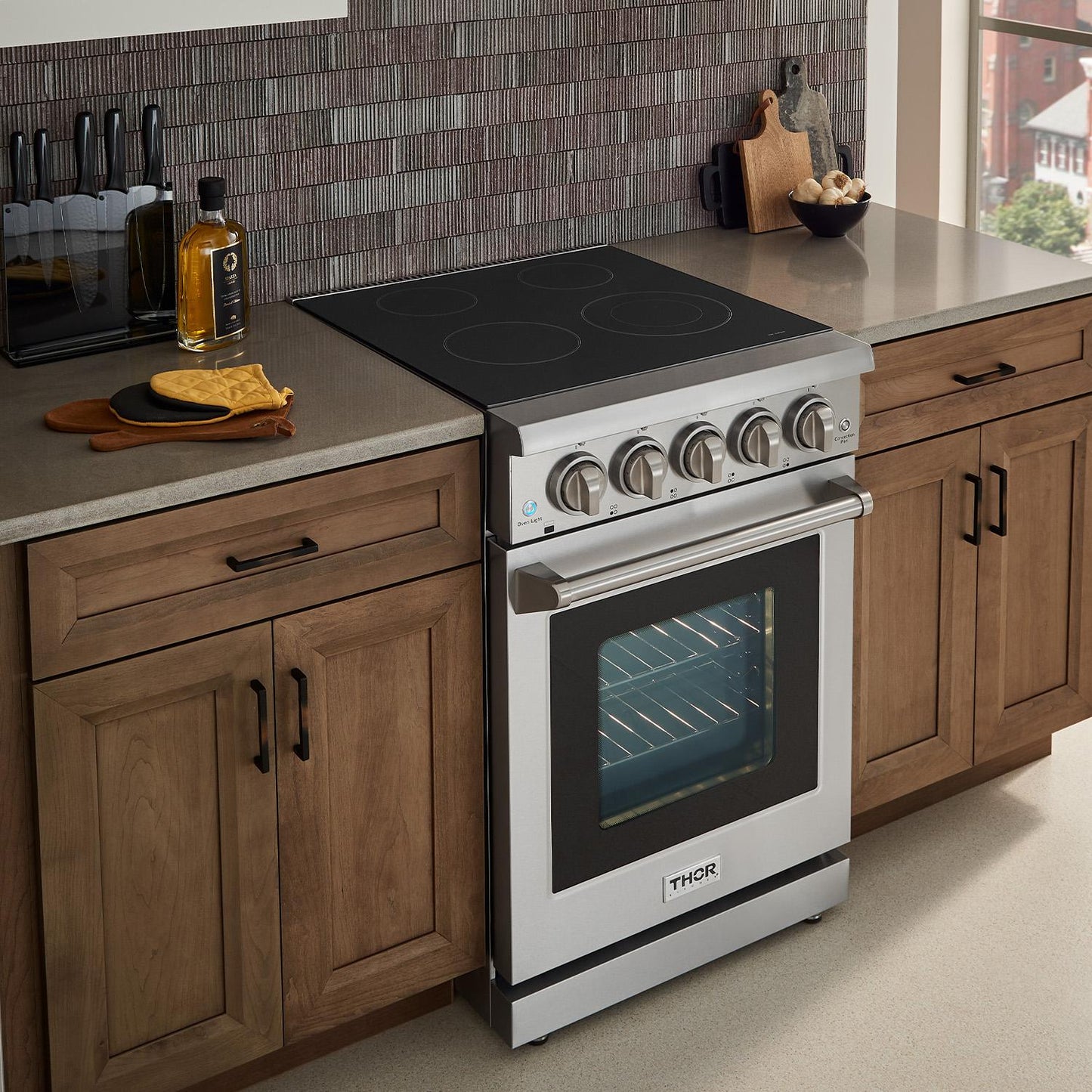 Thor Kitchen HRE2401 24 Inch Professional Electric Range