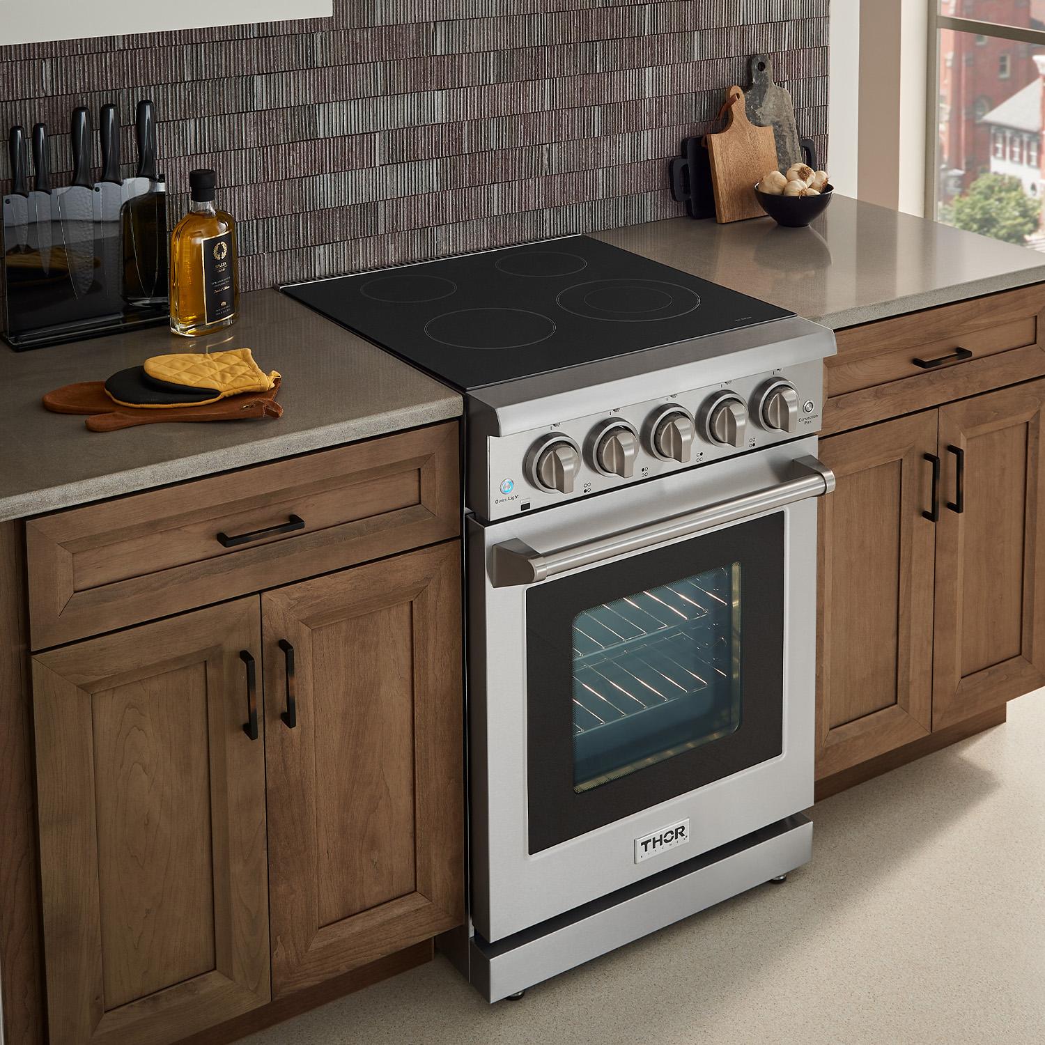 Thor Kitchen HRE2401 24 Inch Professional Electric Range