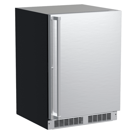 Marvel MPWC424SS31A 24-In Professional Built-In Single Zone Wine Refrigerator With Reversible Hinge With Door Style - Stainless Steel