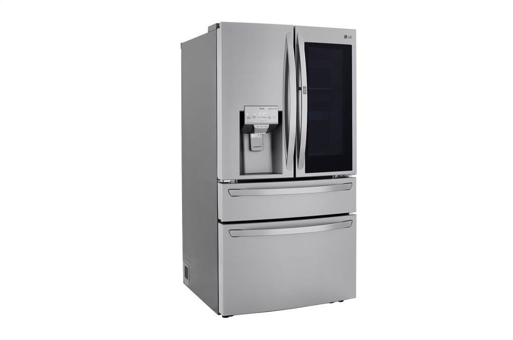 Lg LRMVS3006S 30 Cu. Ft. Smart Wi-Fi Enabled Instaview&#8482; Door-In-Door® Refrigerator With Craft Ice&#8482; Maker
