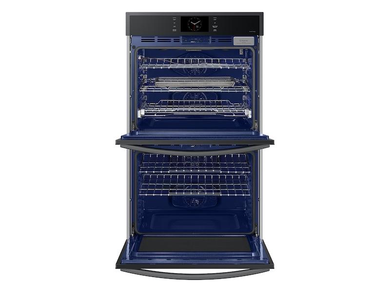 Samsung NV51CG600DMT 30" Double Wall Oven With Steam Cook In Matte Black Steel