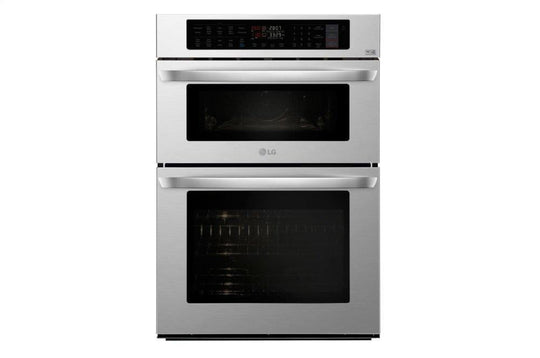 Lg LWC3063ST 1.7/4.7 Cu. Ft. Smart Wi-Fi Enabled Combination Double Wall Oven