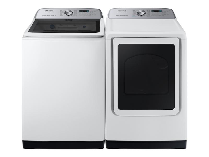 Samsung DVG55CG7100W 7.4 Cu. Ft. Smart Gas Dryer With Steam Sanitize+ In White