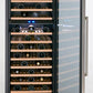 Avanti WCF154S3SD Up To 154 Bottles Designer Series Dual Zone Wine Chiller