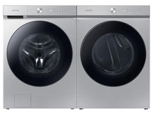 Samsung DVE53BB8700TA3 Bespoke 7.6 Cu. Ft. Ultra Capacity Electric Dryer With Super Speed Dry And Ai Smart Dial In Silver Steel