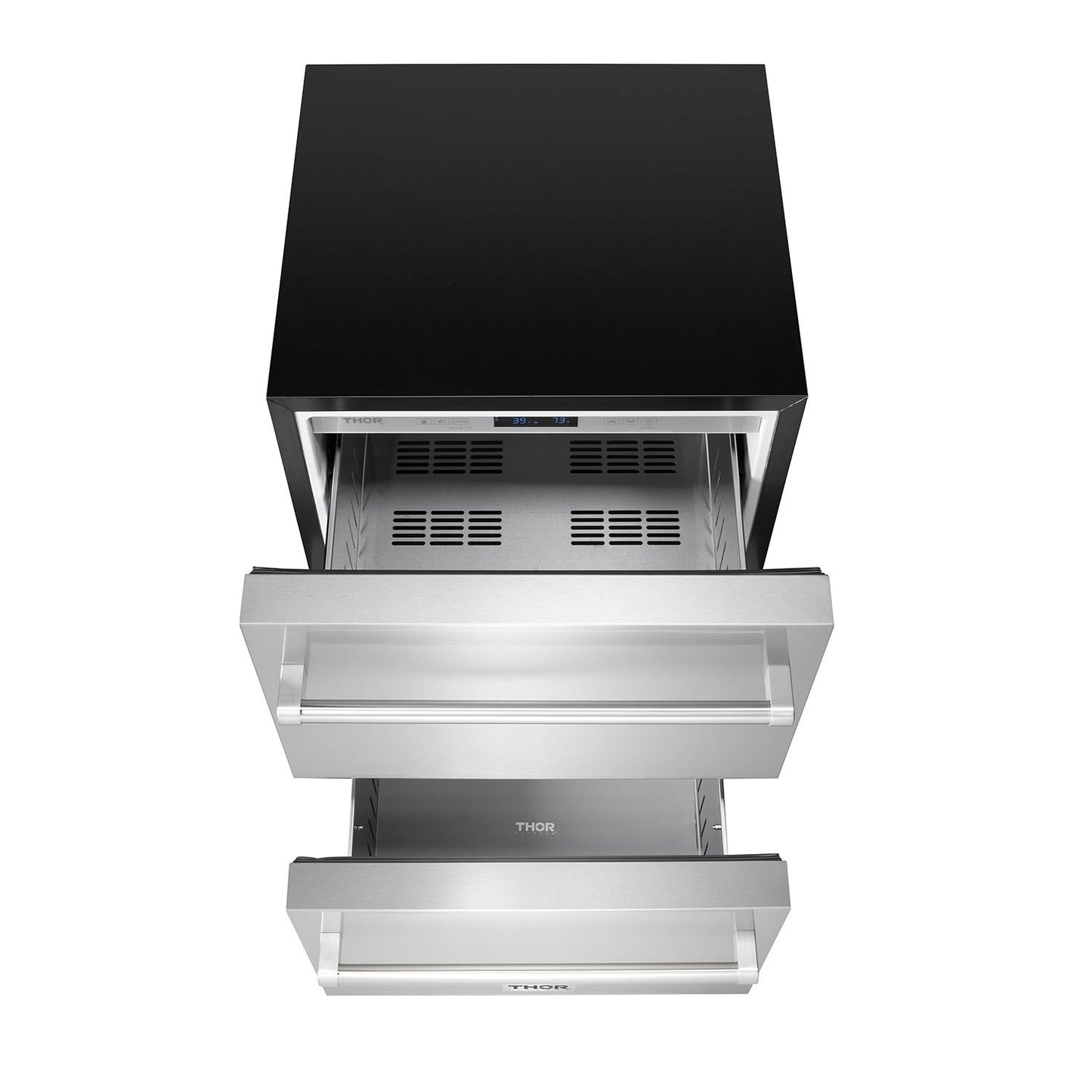 Thor Kitchen TRF24U 24 Inch Indoor Outdoor Refrigerator Drawer In Stainless Steel