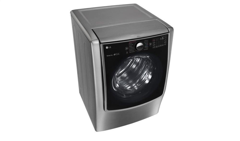 Lg DLGX9001V 9.0 Cu. Ft. Large Smart Wi-Fi Enabled Gas Dryer W/ Turbosteam™