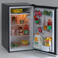 Avanti RM4436SS 4.4 Cf Counterhigh Refrigerator - Black W/Stainless Steel Door