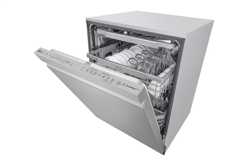 Lg LDP6810SS Top Control Smart Wi-Fi Enabled Dishwasher With Quadwash&#8482; And Truesteam®