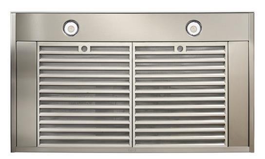 Best Range Hoods WCB3I30SBW Ispira 30-In. 650 Maxcfm Stainless Steel Chimney Range Hood With Purled&#8482; Light System And White Glass