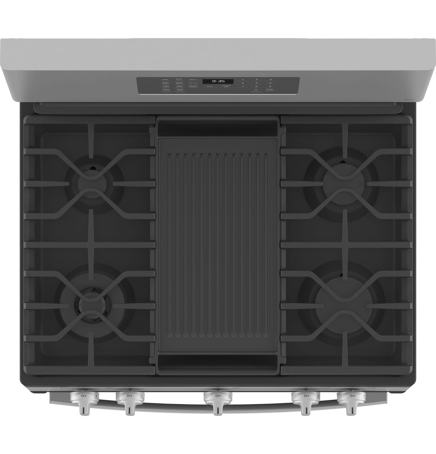 Ge Appliances PGB935YPFS Ge Profile™ Smart 30" Free-Standing Self Clean Gas Fingerprint Resistant Range With No Preheat Air Fry