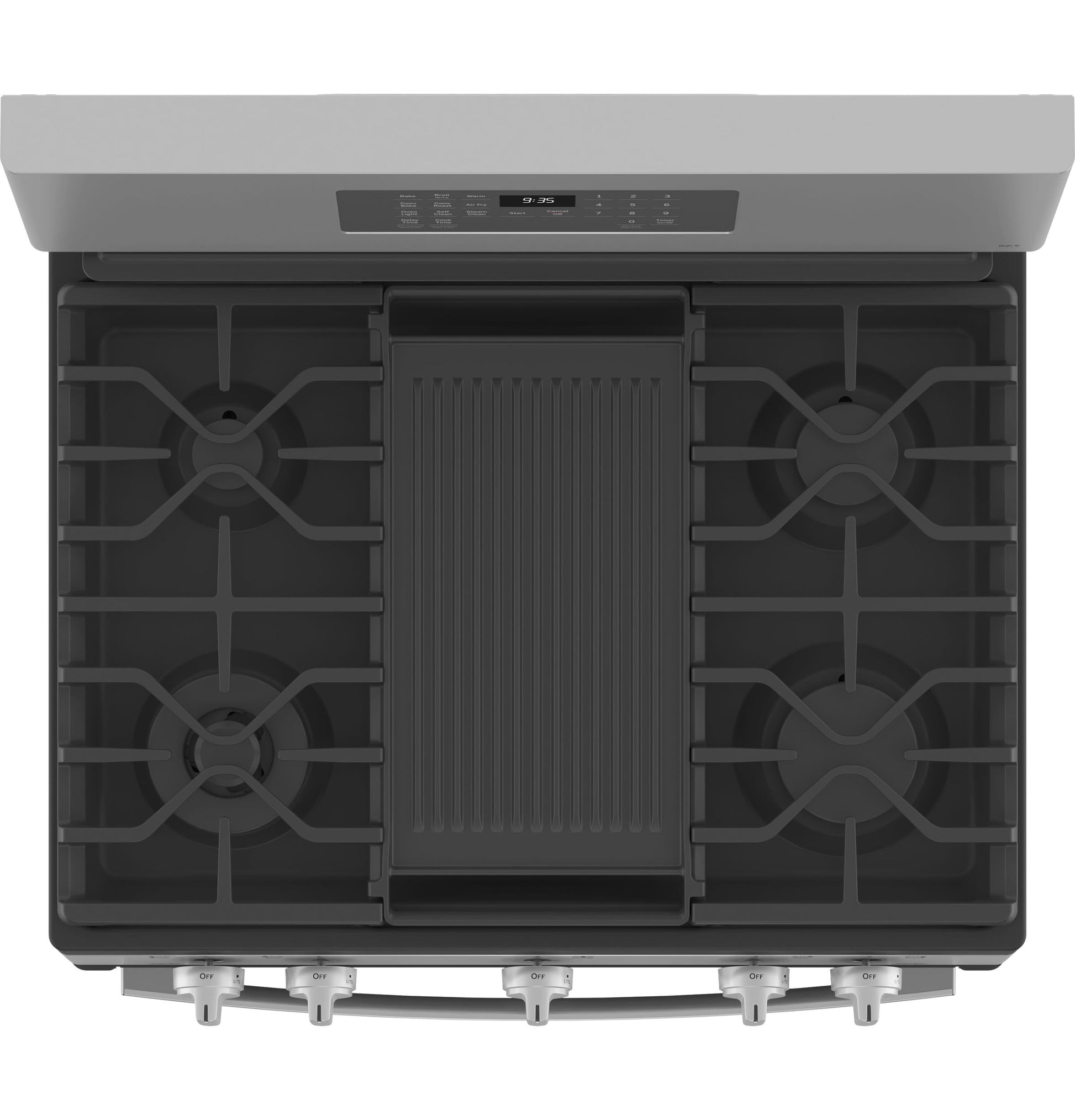 Ge Appliances PGB935YPFS Ge Profile™ Smart 30" Free-Standing Self Clean Gas Fingerprint Resistant Range With No Preheat Air Fry