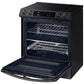 Samsung NE63T8951SG 6.3 Cu. Ft. Smart Slide-In Induction Range With Flex Duo™, Smart Dial & Air Fry In Black Stainless Steel